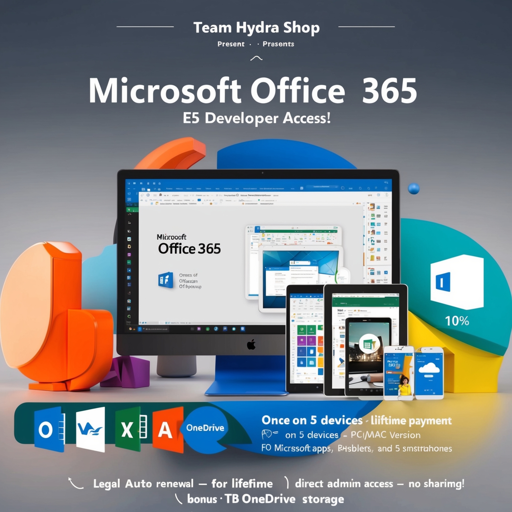 Default Team Hydra Shop Presents Microsoft Office 365 Lifetim 1