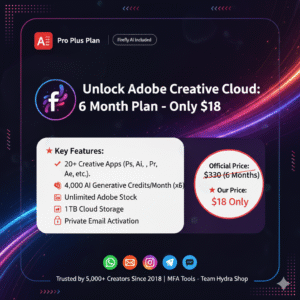 adobe creative cloud pro plus 6 months mfa tools